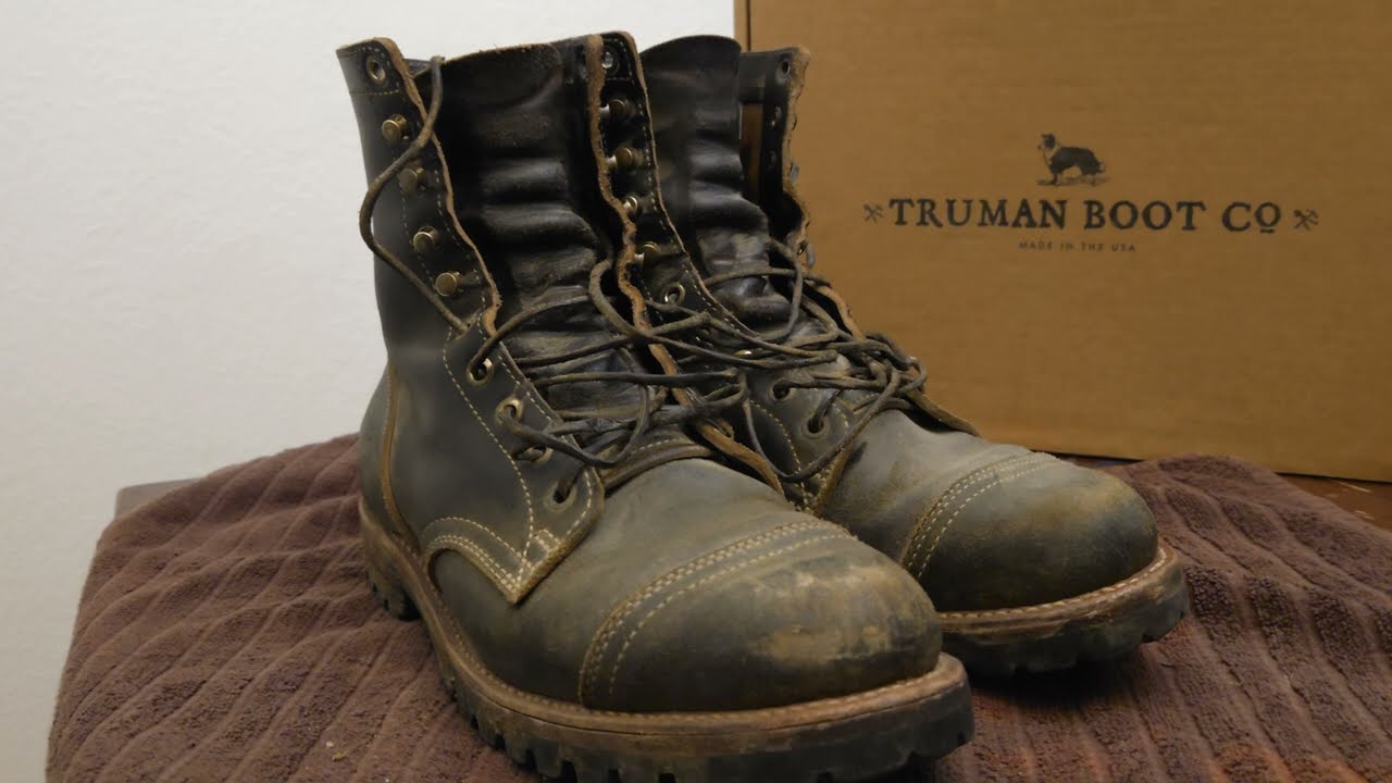 Truman Boot Black Waxed Flesh Upland, обновление за 3 месяца