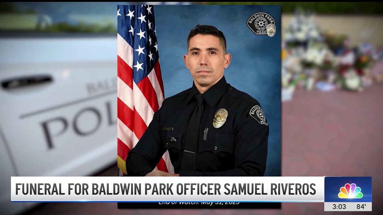 Baldwin Park Officer Samuel Riveros laid to rest