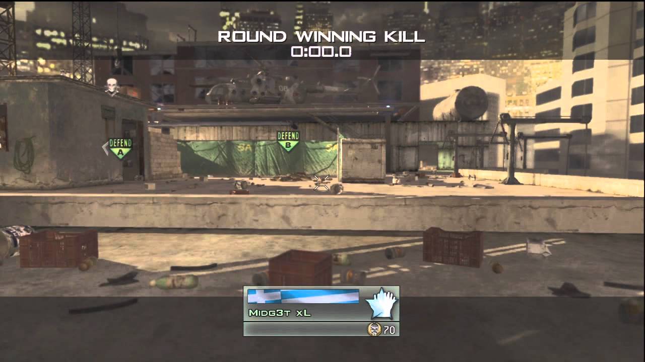 Mw2 Gwk Amazing new trickshot!