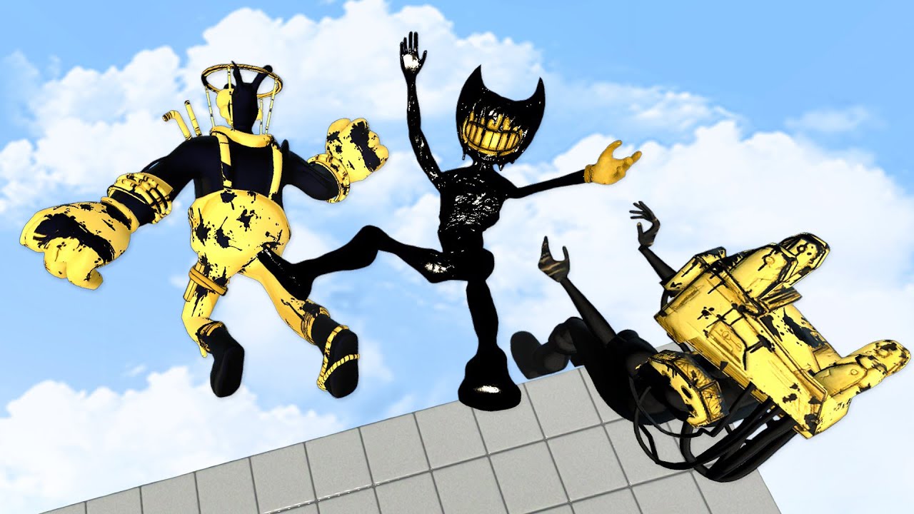 BATIM: Рэгдолл Прыжки и Падения [GMOD] - Серия 56