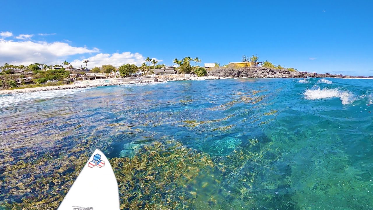 SURFING POV - INSANE REEF PARTY WITH THE BOYS