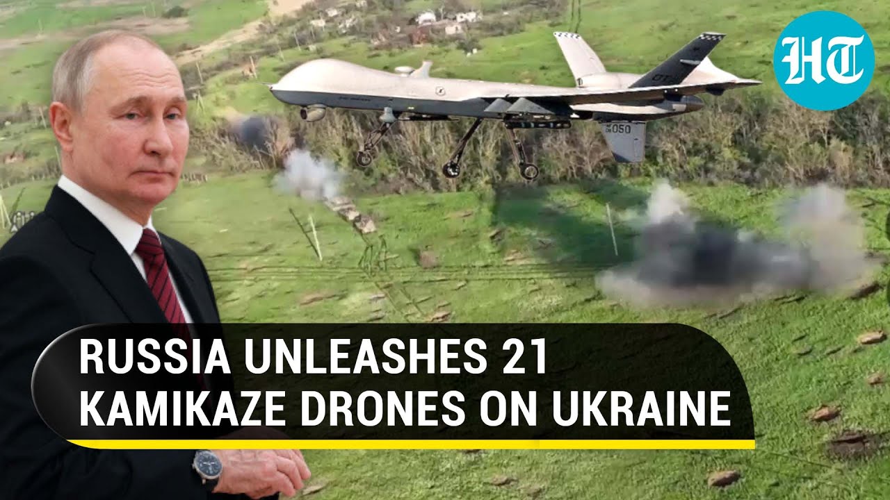 Putin's Kamikaze drone fury hits Kyiv, Mykolaiv; Nearly 700 Ukraine troops 'wiped out' | Watch
