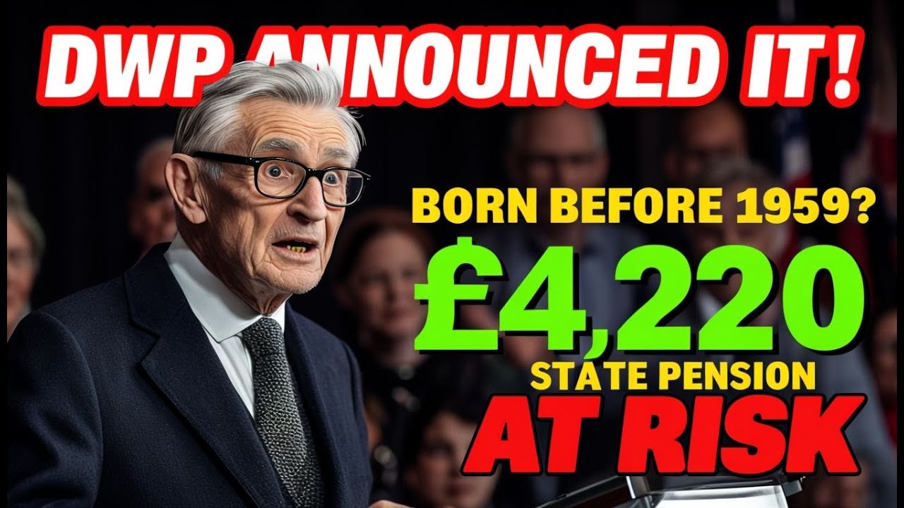 Born Before 1959? DWP CONFIRMS: Your &pound;4,220 State Pension Could Be Missing