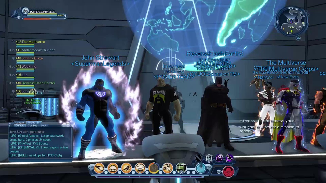 DC UNIVERSE ONLINE: Multiverse team
