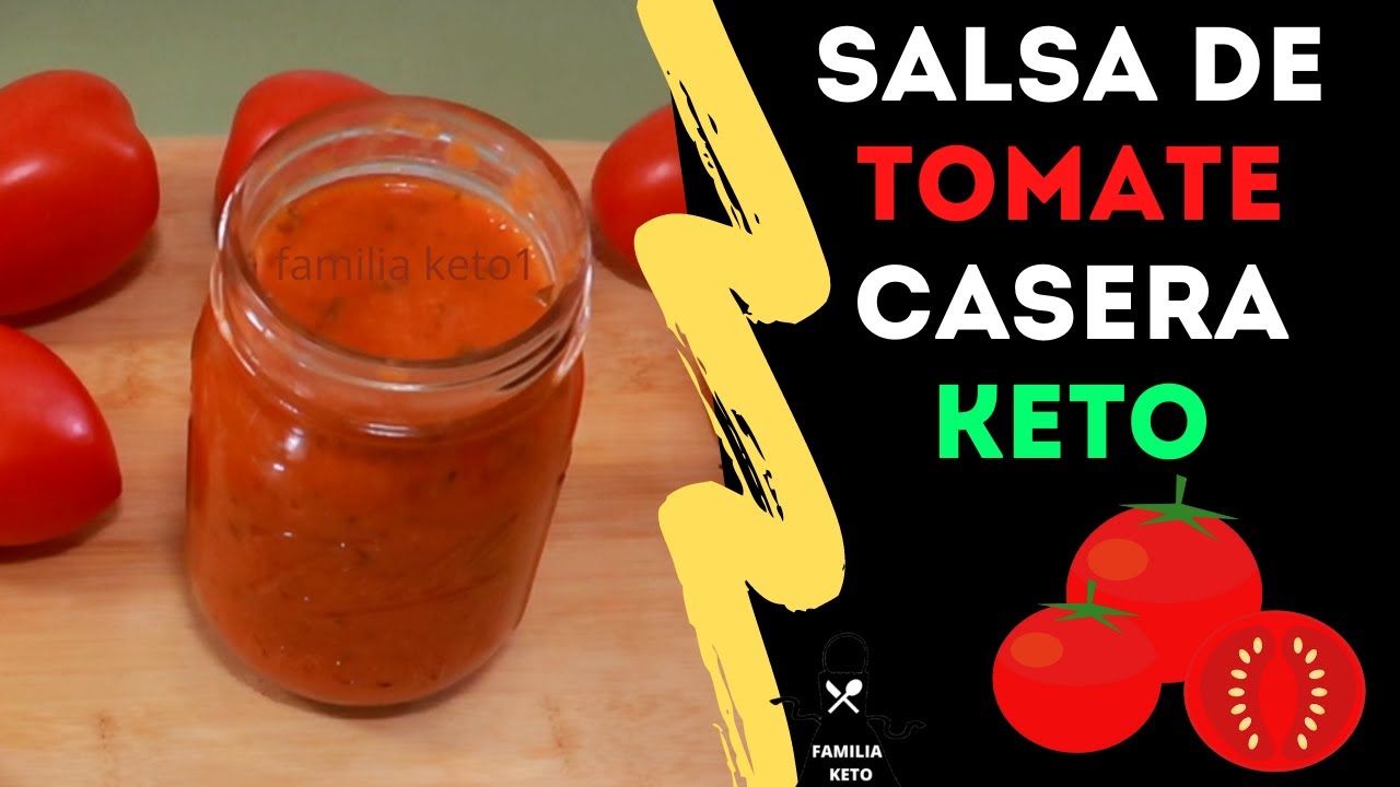 ✨COMO HACER SALSA DE TOMATE 🍅CASERA PARA PIZZA O PASTA FACIL Y ECONOMICA/salsa de tomate keto