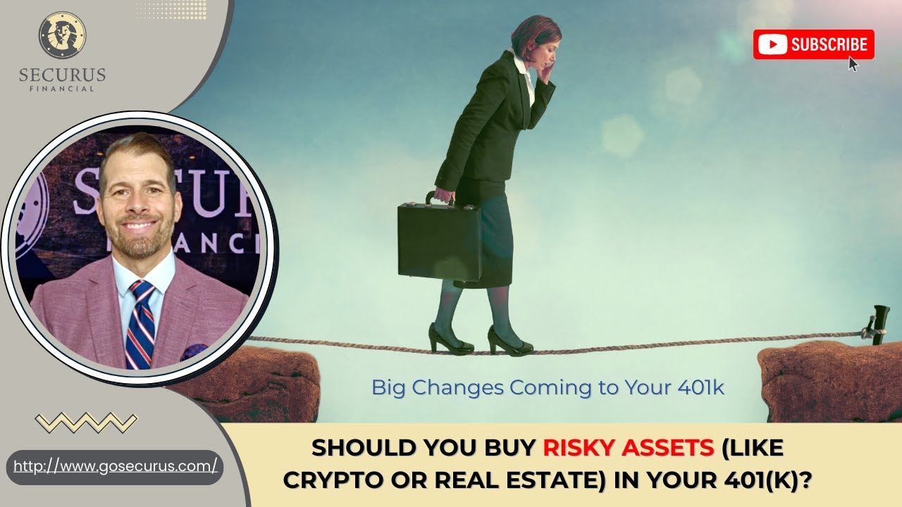 Should You Buy Risky Assets (like crypto or real estate) in Your 401(k)?