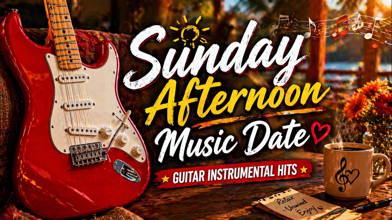 Sunday Afternoon Music Date -  Guitar Instrumental Hits