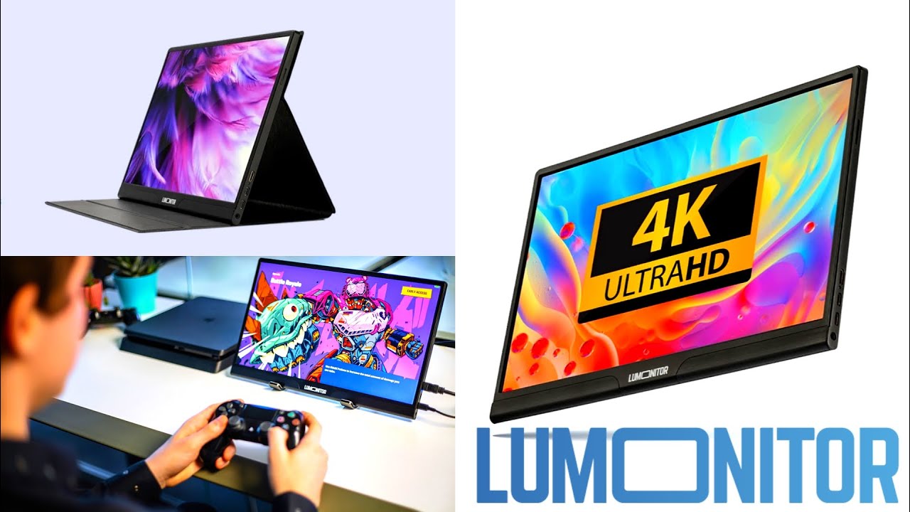 LUMONITOR The Best 4K Touchscreen Portable Monitor 2020 EVER!