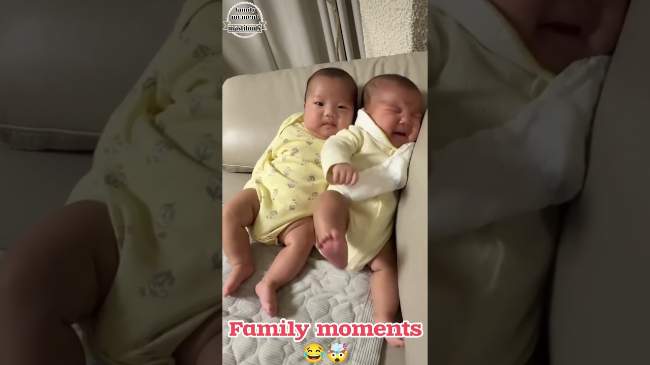 Parents Couldn&rsquo;t Stop Laughing | Cutest Baby Reaction Ever Seen | family moment |
