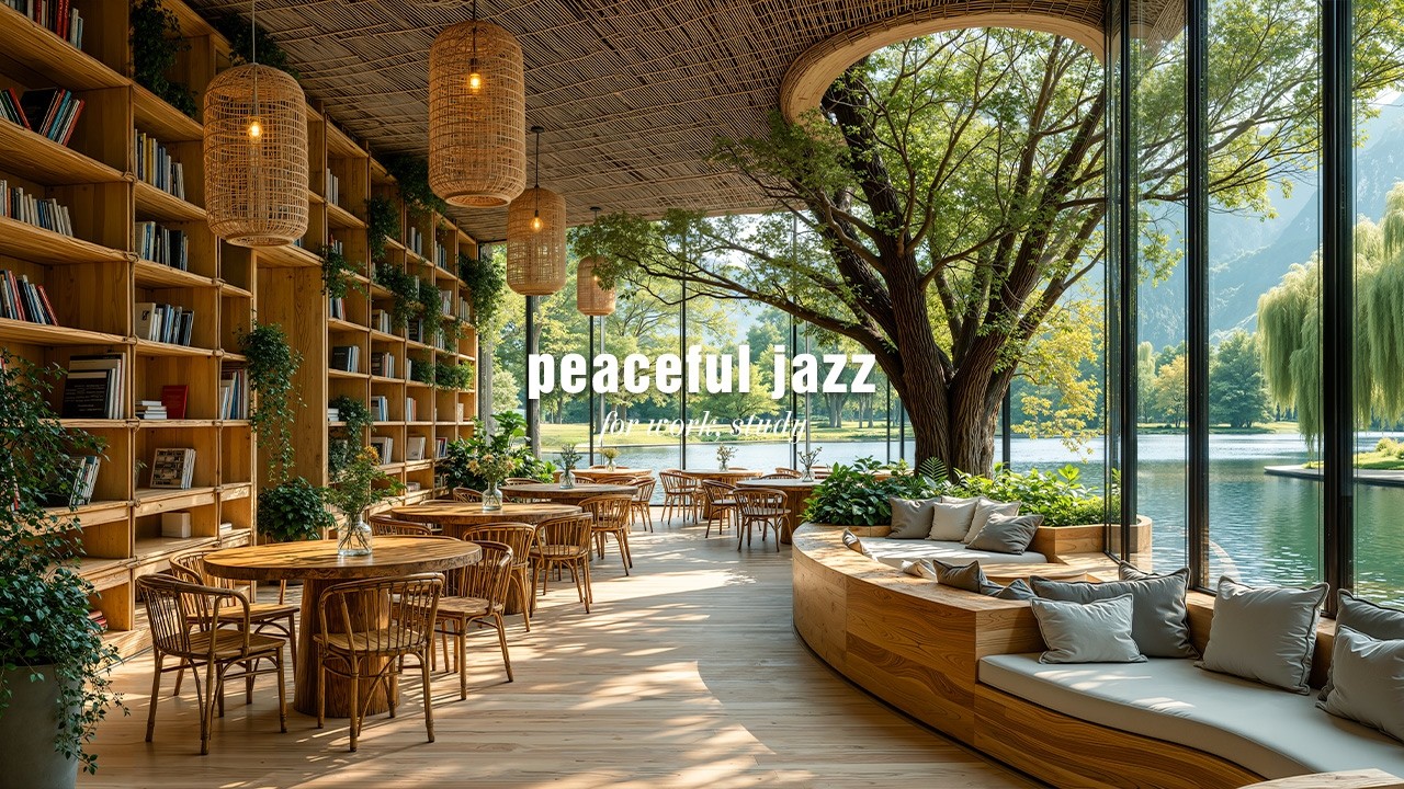 Refreshing Indoor Jazz Melody - Peaceful Jazz Playlist at Elegant Lounge Ambience for Work & Study