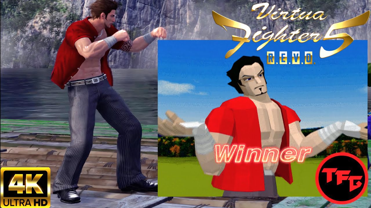 Steve Fox Player Tries Brad in VF5 REVO - PC 4K Arcade Mode Gameplay