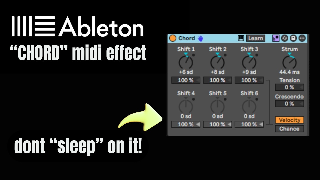Turn One Note Into Full Chords in Ableton Live 12