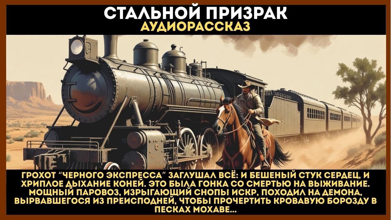Стальной призрак. Они решили ограбить поезд-призрак, битком набитый золотом конфедератов... Вестерн