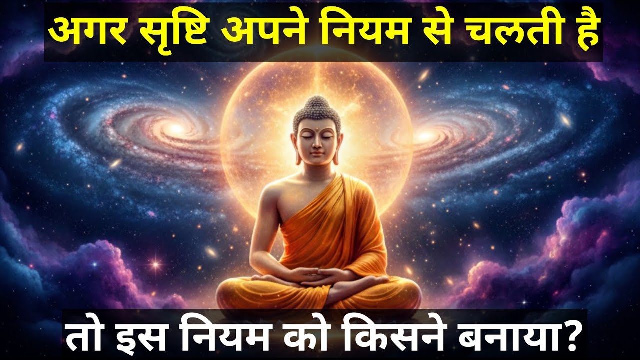 यह सृष्टि अपने नियम से चलती है...पर नियम किसने रचा? बुद्ध का उत्तर #universe #buddhateachings