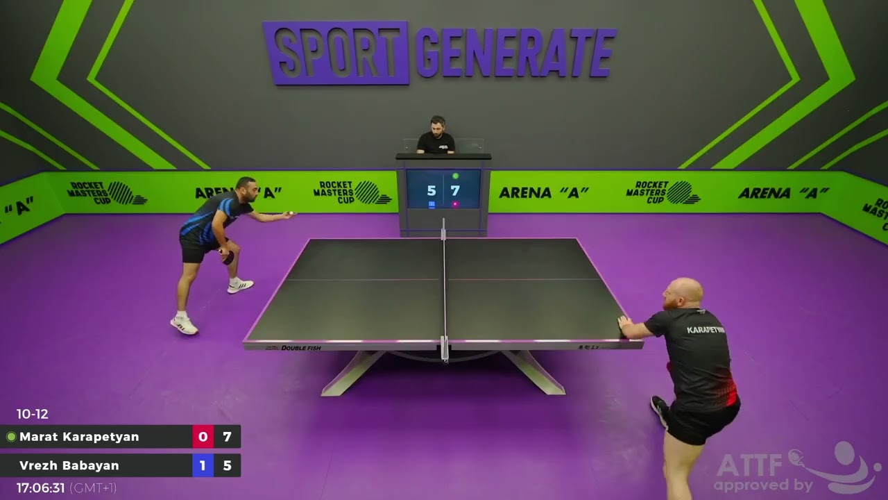 Table Tennis | M.Karapetyan - V.Babayan | 13.02.2026 17:00 (CET) | RMC.SP3 34932057