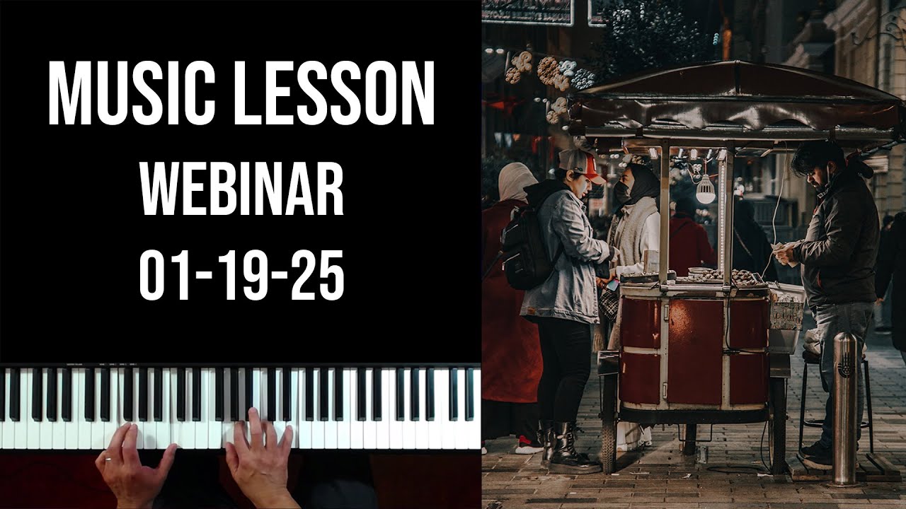 Lessons with Carlos (Webinar 01-19-25), Sabor a Mi, Ear Training, Solfege, Note Patterns
