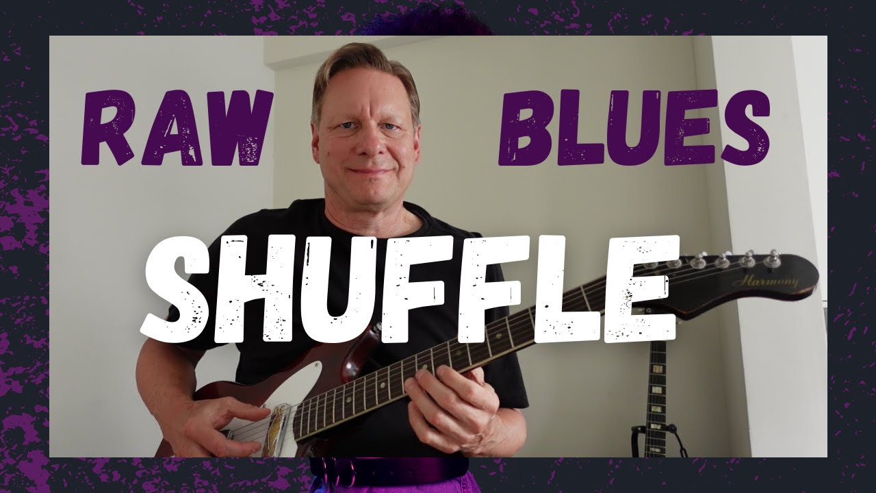 Raw Electric Blues Shuffle Guitar Lesson | Step-by-Step Blues Tutorial in E