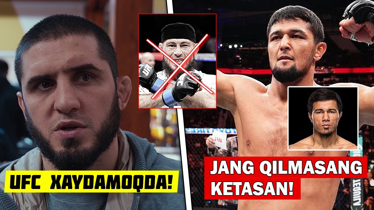 UFC JIM JANGCHILARNI HAYDAYAPTI &mdash; O&lsquo;ZBEK JANGCHILARI XAVF OSTIDAMI? ISLOM MAXACHEV GAPIRDI