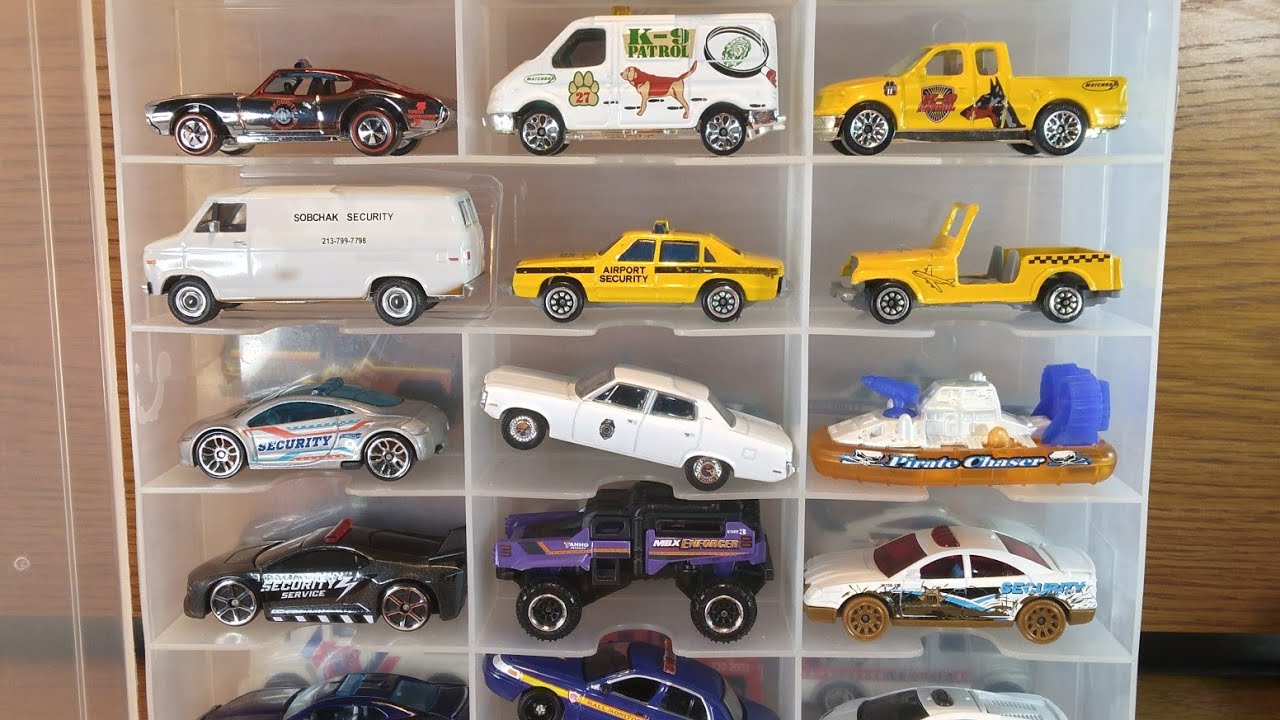Security Vehicle Collection Showcase. 1:64 scale diecast.
