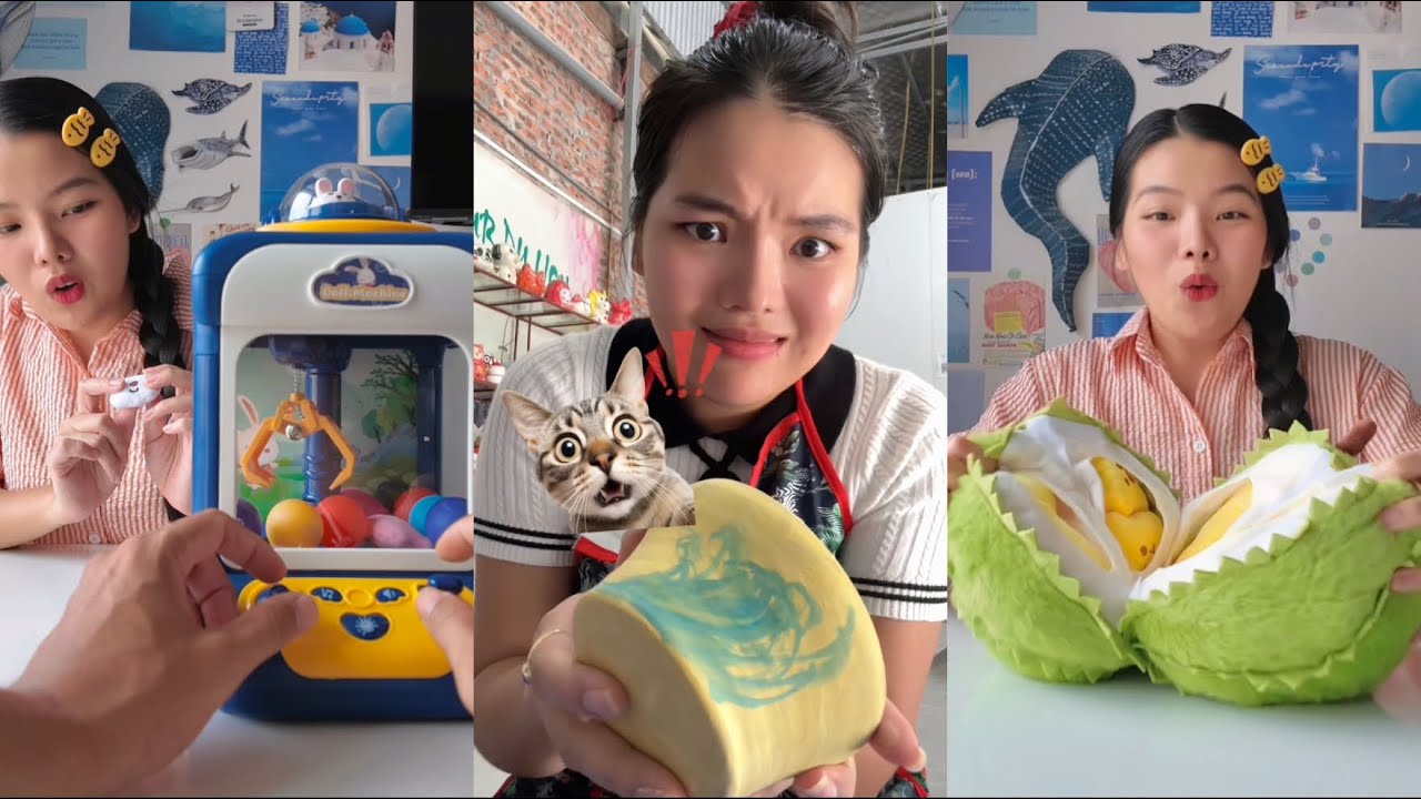 Jane thử LÀM GỐM🏺Xếp Hạt Hama🐥Thêu Len Nổi🧶
