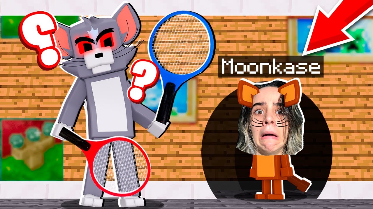 esconde-esocnde de gato e rato no Minecraft...