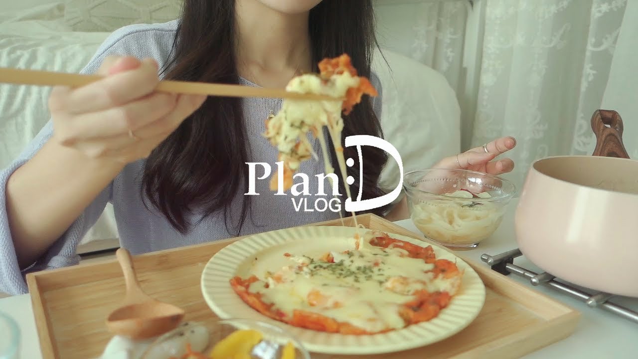 ENG│따끈한 집밥먹고 동대문 원단 장보기. 호떡믹스로 시나몬롤 만들고 베이킹재료 소개하는 브이로그│VLOG