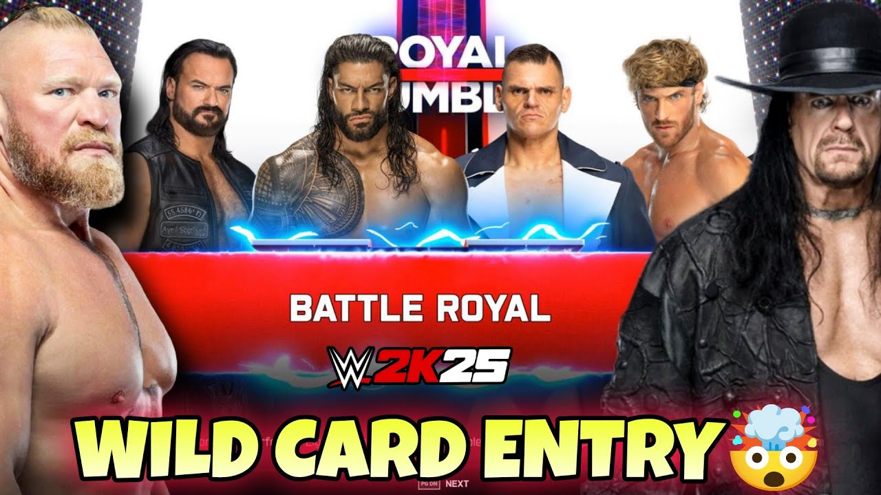 What If Brock Lesnar & Undertaker Joined Royal Rumble 2026 Final? 😱 INSANE Ending | WWE 2K25