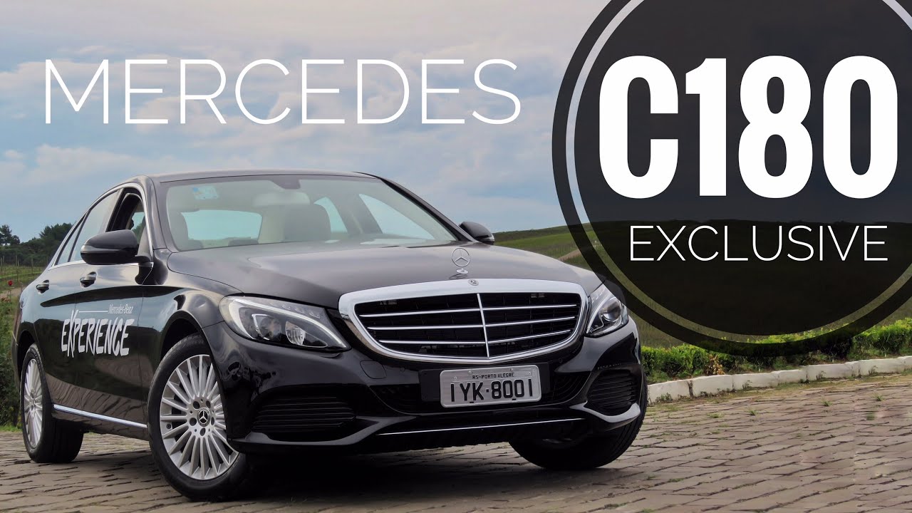Mercedes C180 Exclusive 2018 // Teste Canal Top Drive