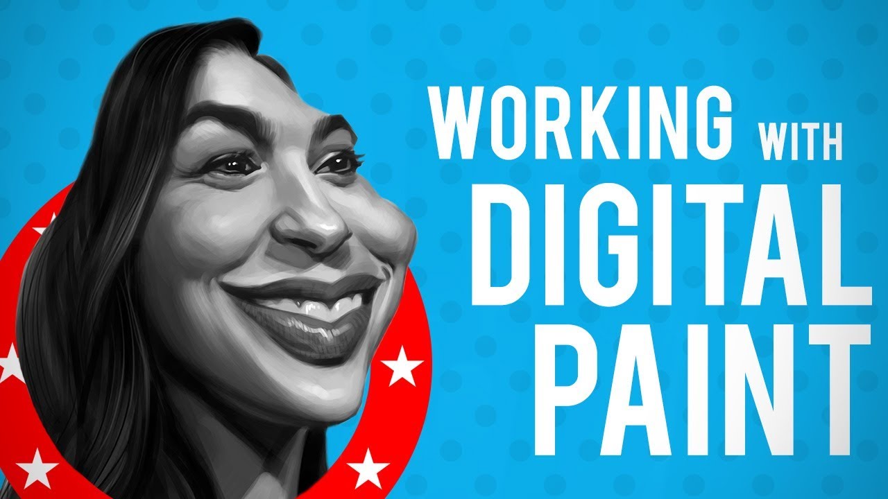 Digital Painting in Photoshop - Tools, Techniques, and Tips