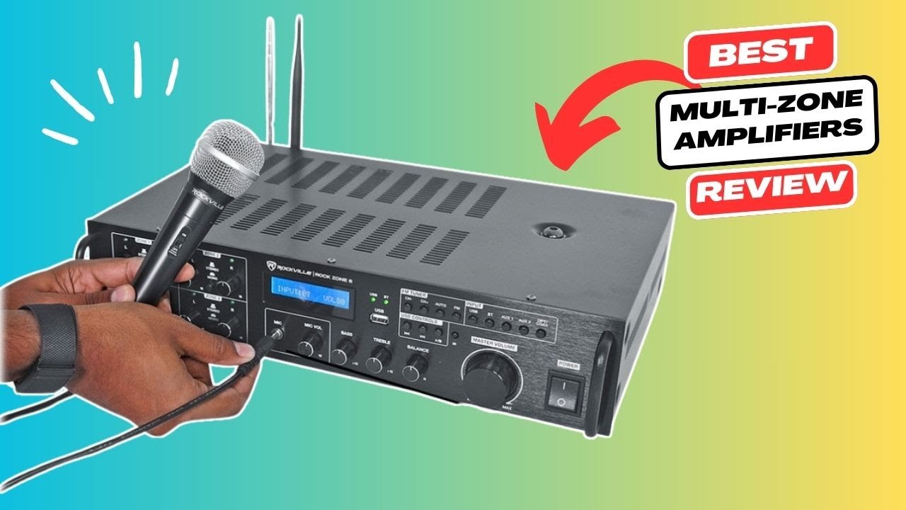 Best Multi-Zone Amplifiers 2024 | Rockville, HOLO-WHAS, Dayton Audio, Juke Audio Reviewed