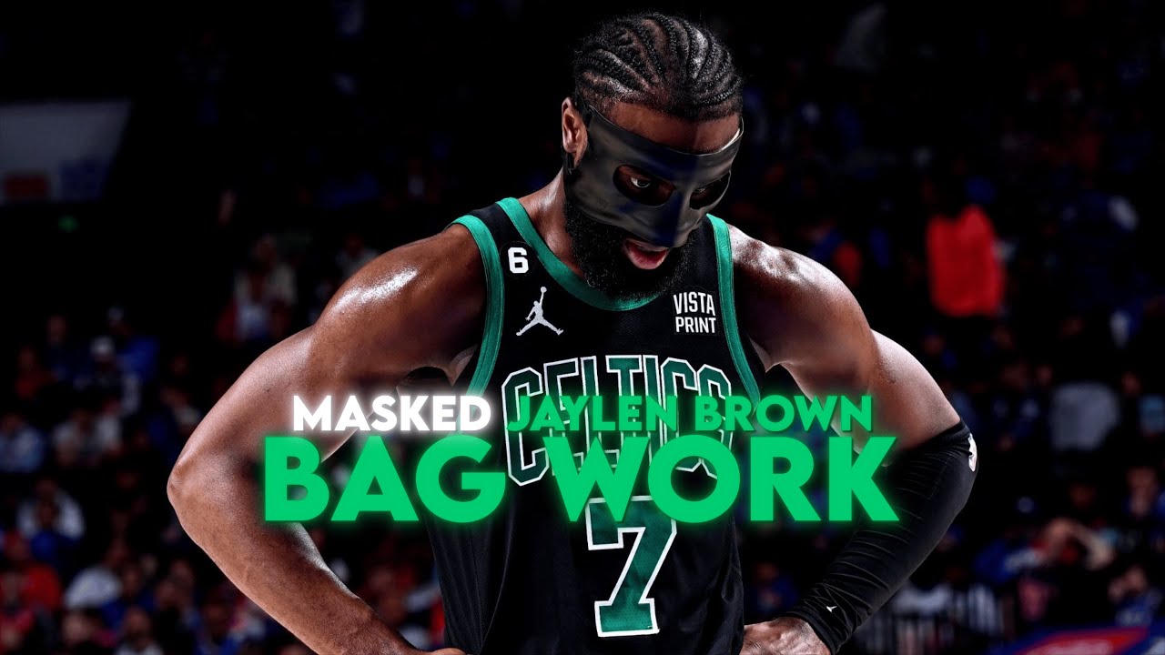 Bag Work: Masked Jaylen Brown