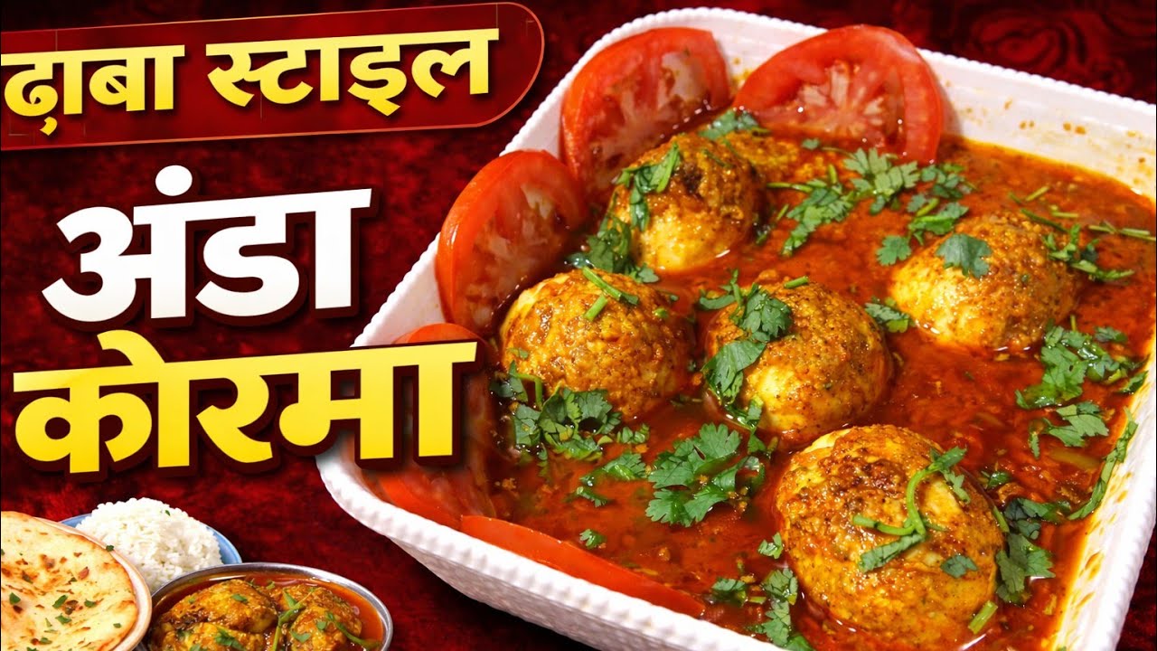 ढाबा स्टाइल अंडा कोरमा रेसिपी | Egg Korma Recipe | Full Video Nishu masala magic