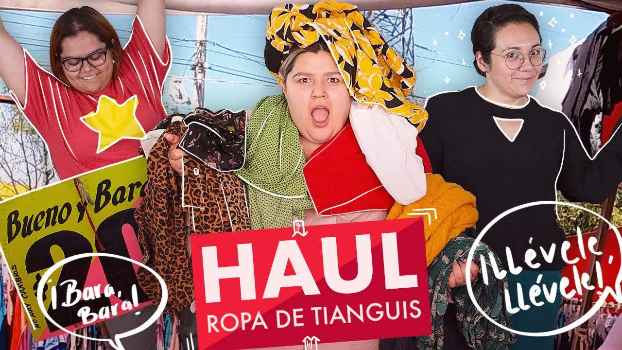 Haul de prendas de tianguis
