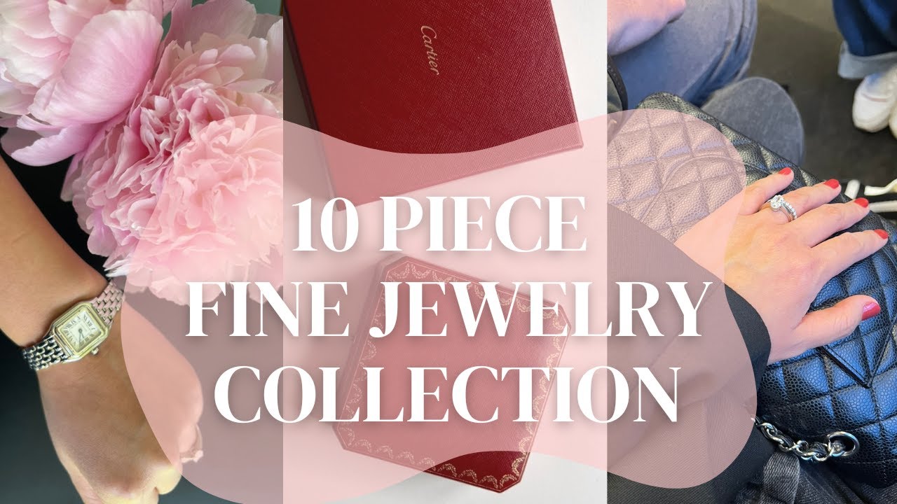10 Piece Fine Jewelry Collection | Mostly Cartier | Luxury Minimalist | Capsule Collection