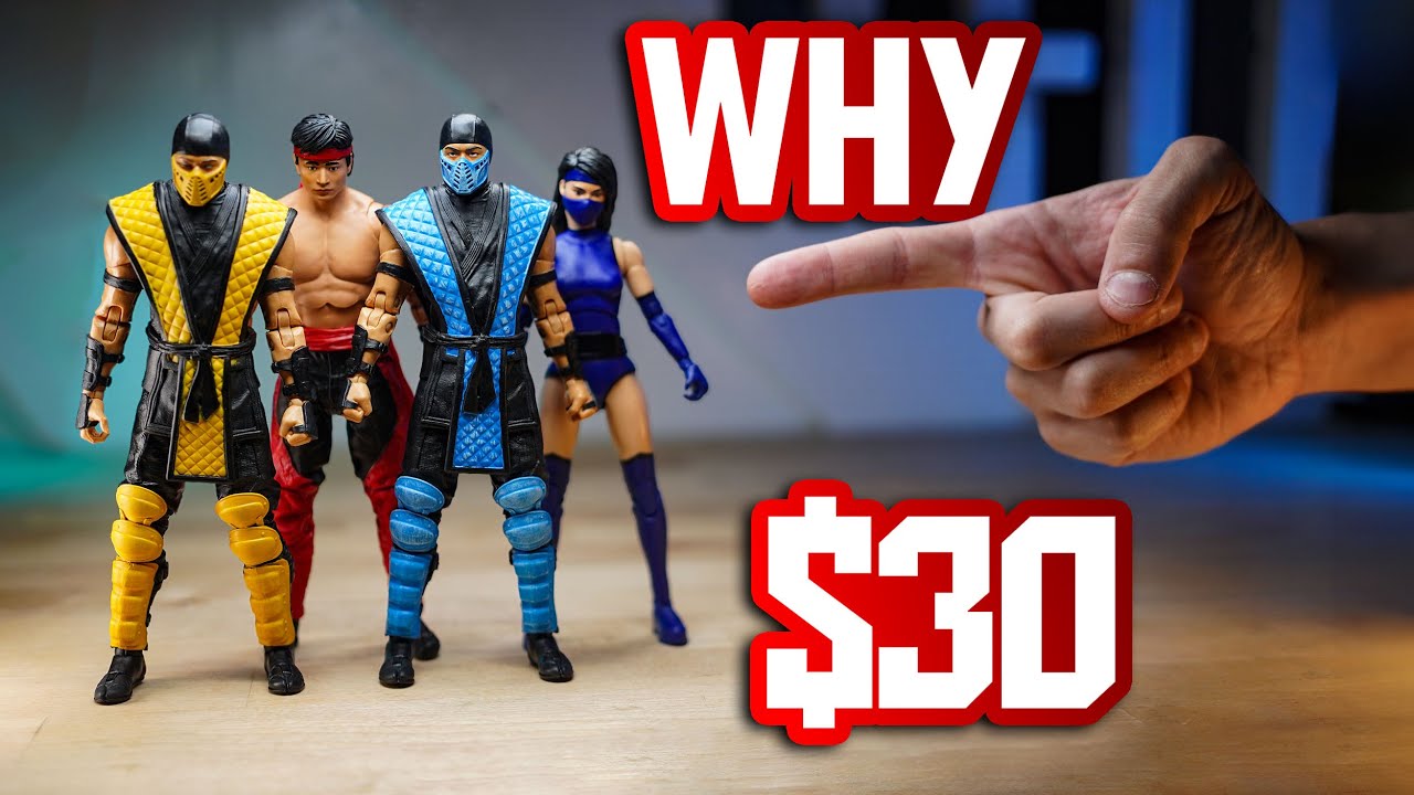 Фигурки Mortal Kombat возвращаются! Но ПОЧЕМУ они стоят 30 долларов? — Стрельба и обзоры