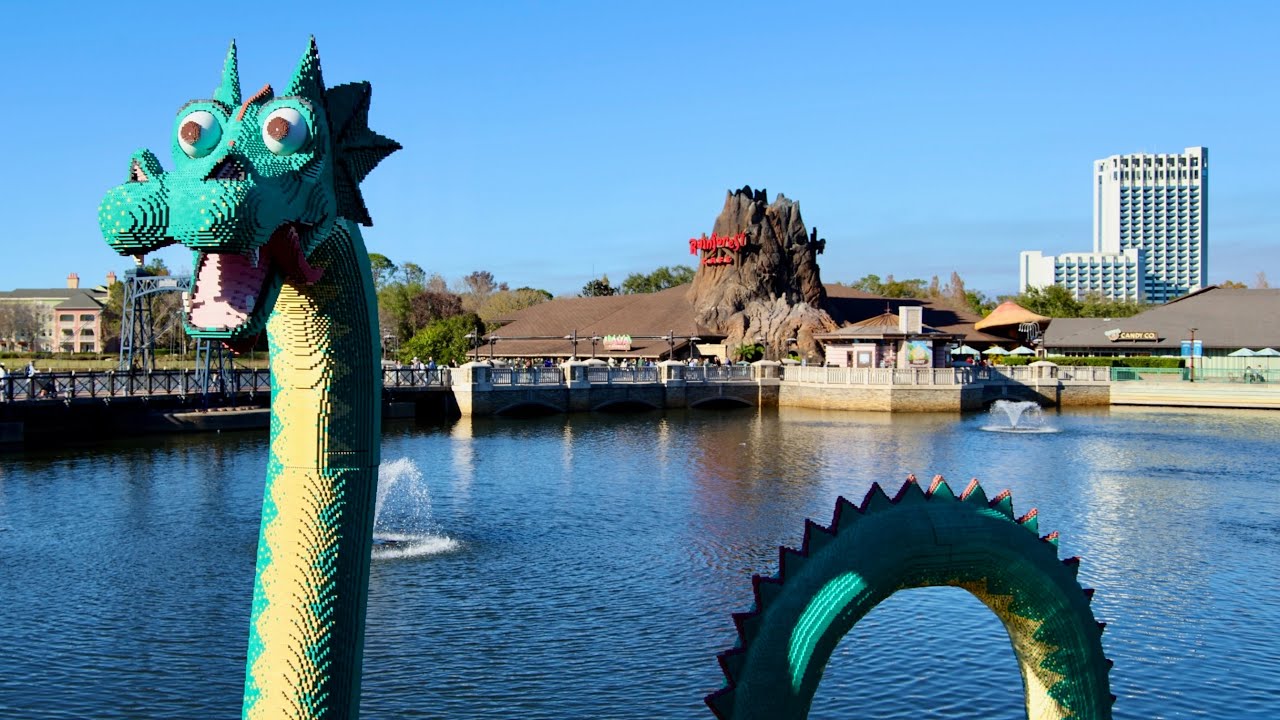 Disney Springs Marketplace Area 2026 Sights & Sounds in 4K | Walt Disney World Orlando Florida 2026