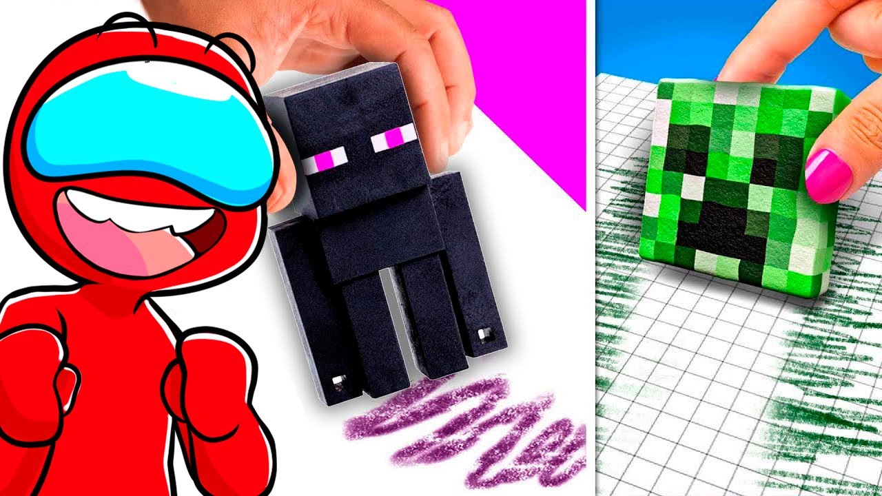 10 Útiles Escolares De Minecraft | DEEP Reacciona