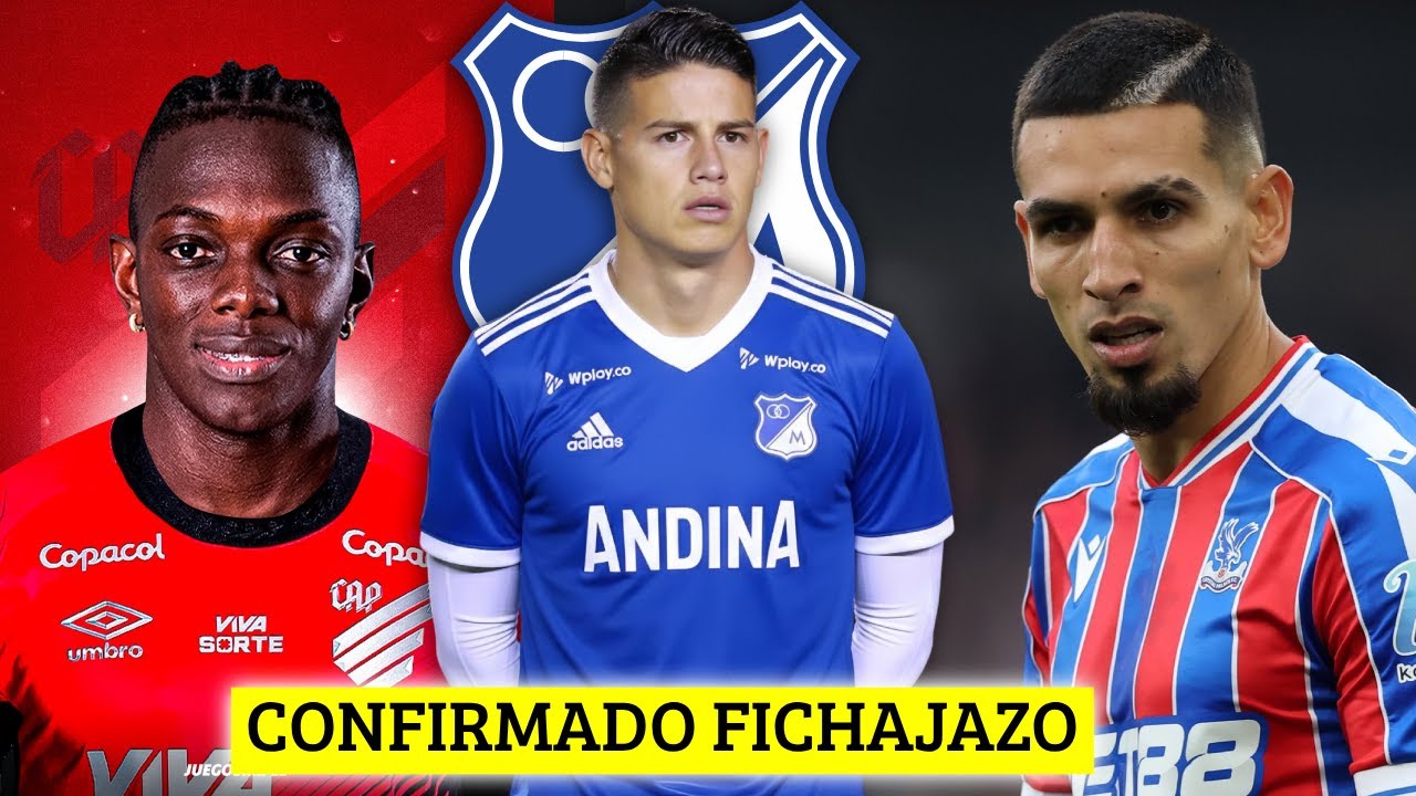 🚨¡SORPRESA TOTAL! CONFIRMADO FICHAJE COLOMBIANO✅JAMES x MILLONARIOS - MUÑOZ REGRESA
