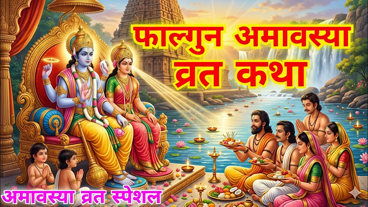फाल्गुन अमावस्या व्रत कथा | amavsya vrat Katha | amavasya व्रत कथा |  #अमावस्या #vraktha #व्रत   