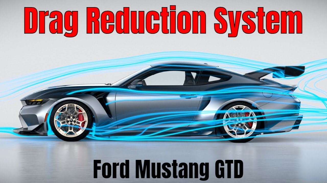 Ford Mustang GTD Drag Reduction System Explained