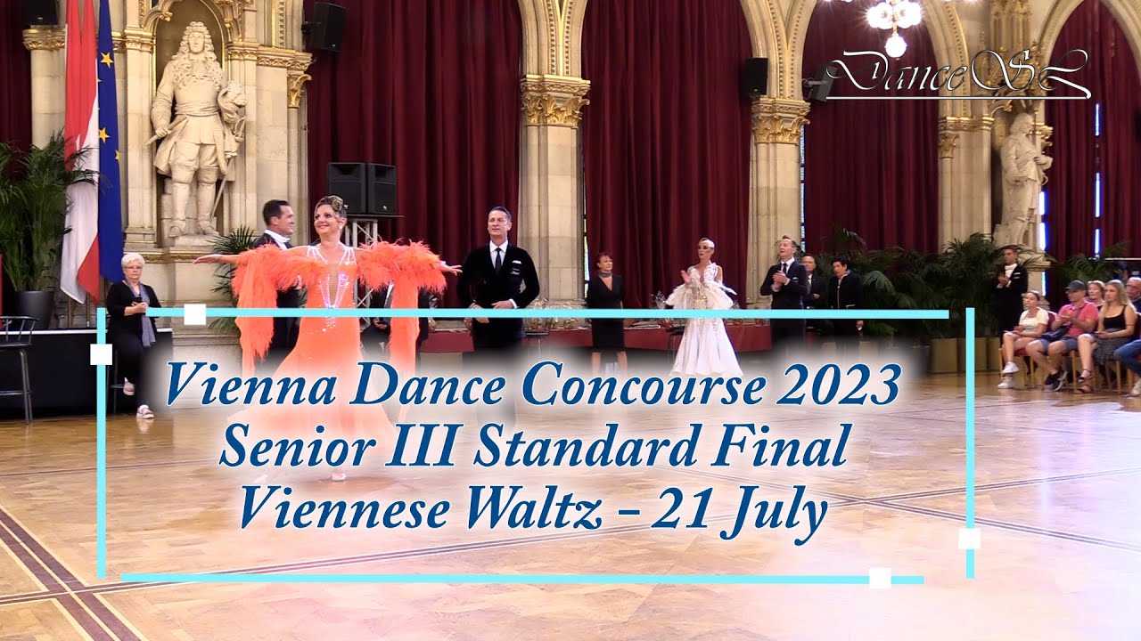Vienna Dance Concourse 2023 - Senior III Standard Viennese Waltz WDSF - Final - 21 July 2023