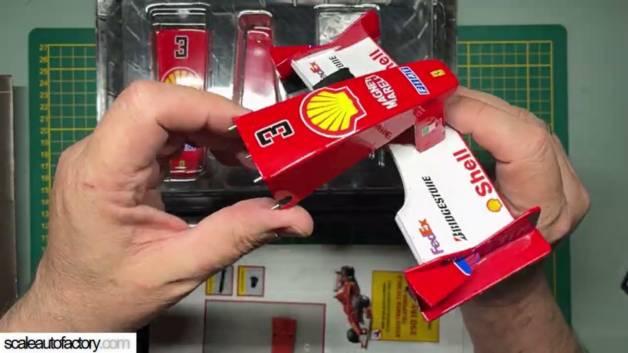 Centauria Ferrari F1-2000 Ausgaben 1 bis 4 - Flügelwerk