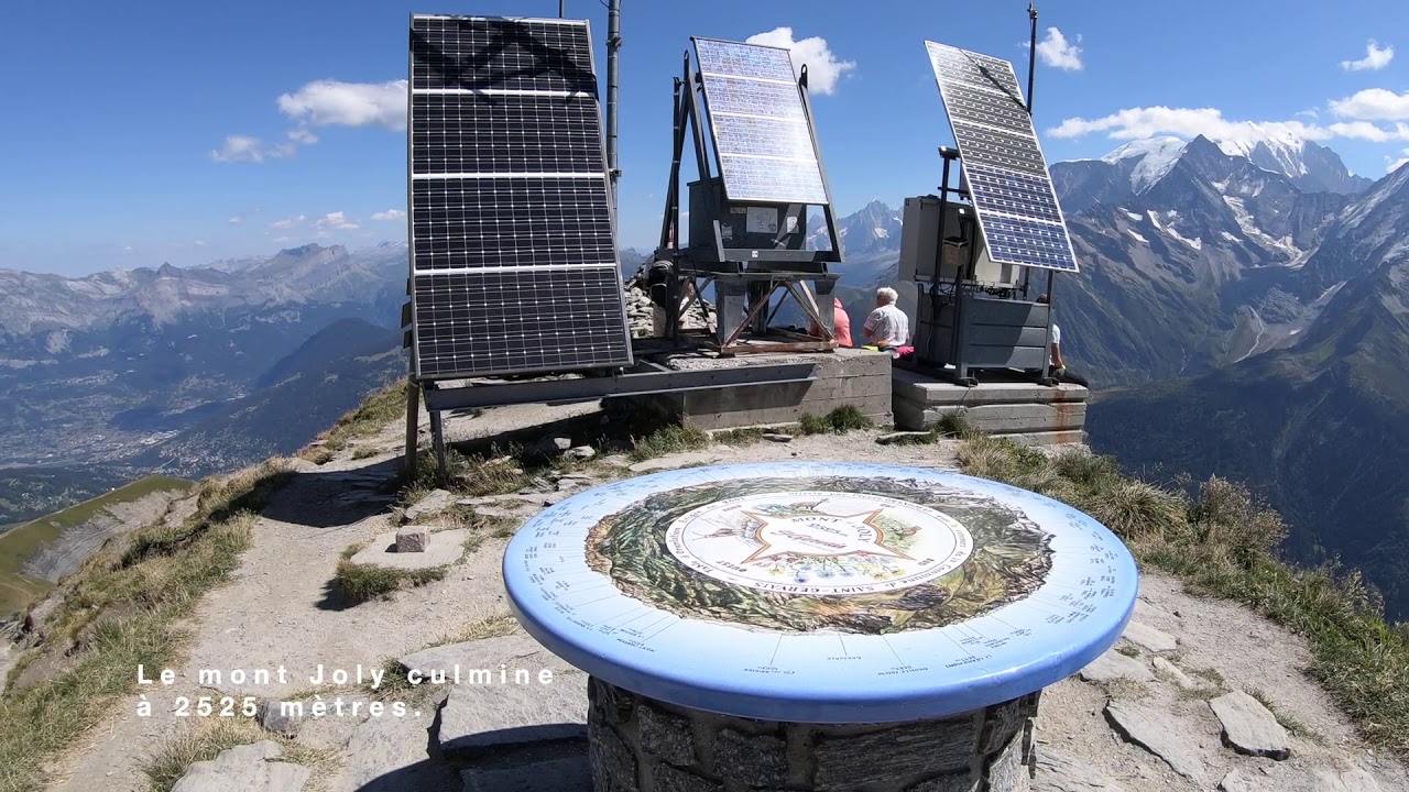 Le mont Joly - L&agrave;-haut, en ao&ucirc;t 2019 - Jour 9