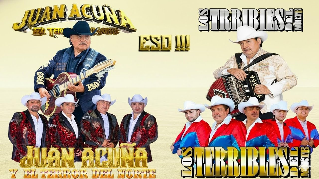 Los Terribles Del Norte VS Juan Acuña y El Terror Del Norte - Puros Corridos Mix 2026