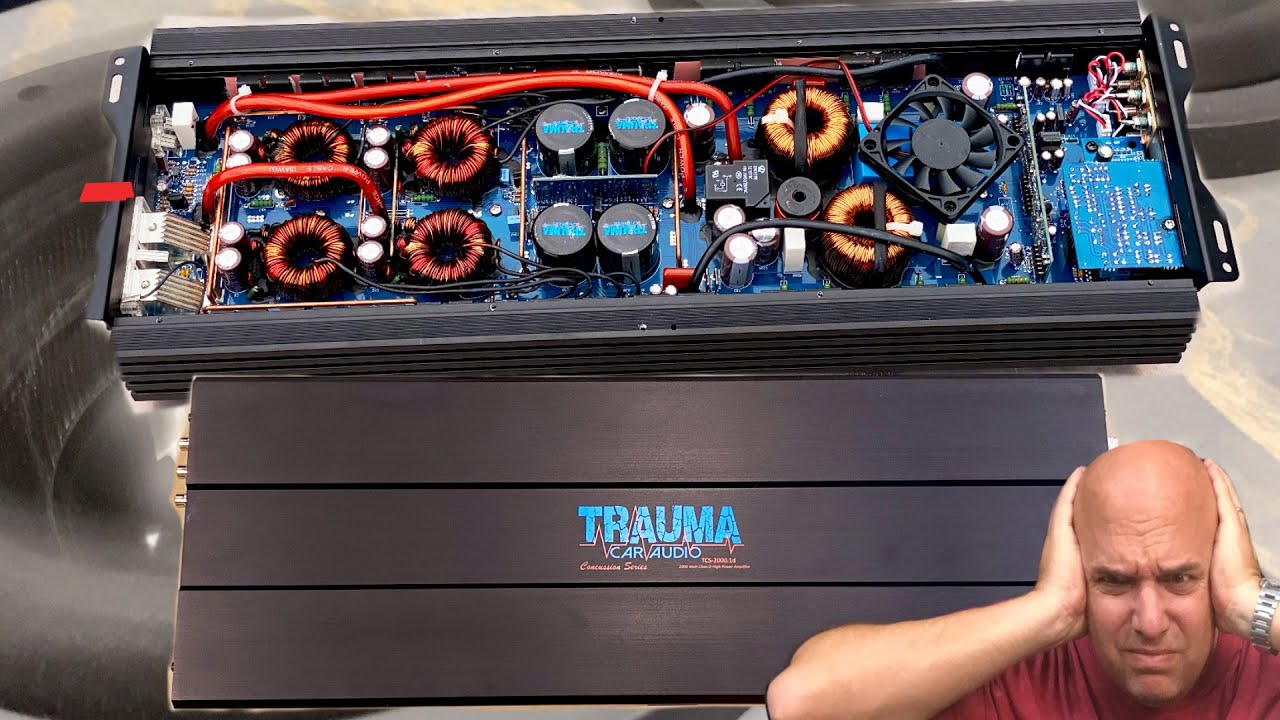 Bluetooth Subwoofer Amp for your Car? Trauma TCS-2000.1d 2000W Amp Dyno