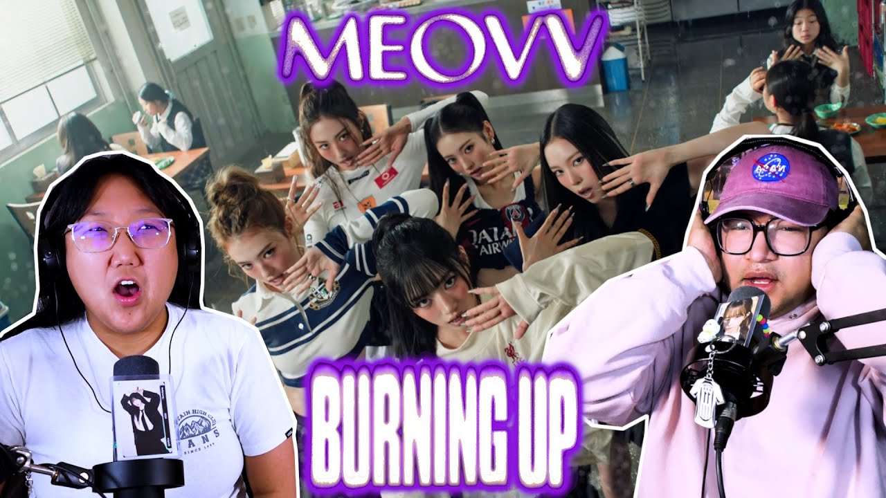 НОВЫЕ PAWMPAWM реагируют на клип MEOVV (미야오) «BURNING UP»! Они такие талантливые!
