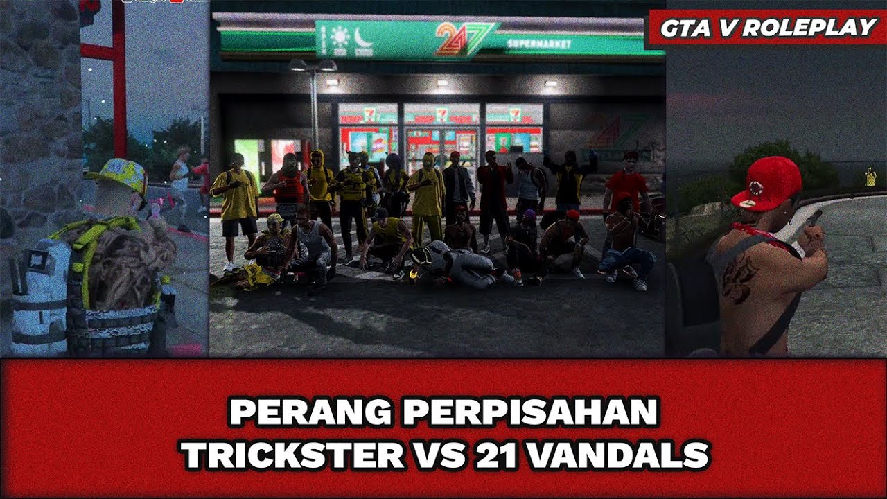 TRICKSTER VS 21 VANDALS !!! MALAM PERPISAHAN BERDARAH 21 VANDALS PINDAH KE UTARA | #hopeindonesia
