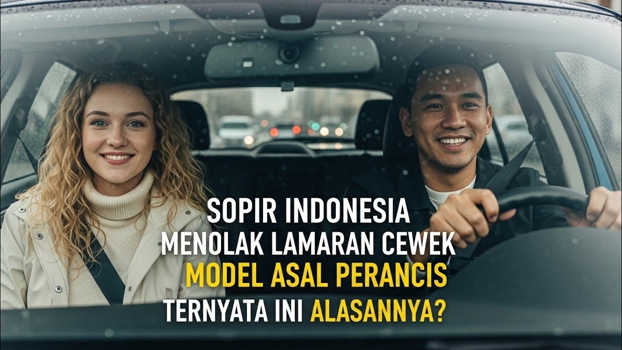 INI ALASAN SOPIR ASAL INDONESIA MENOLAK LAMARAN MANTAN MODEL CANTIK ASAL PRANCIS