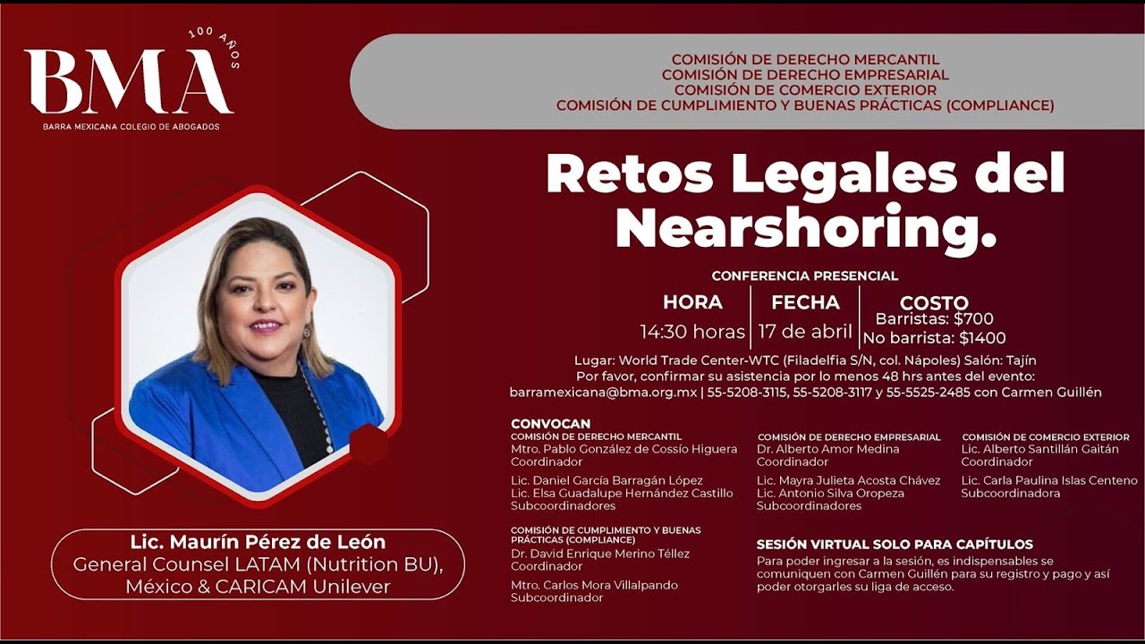 Retos Legales del Nearshoring