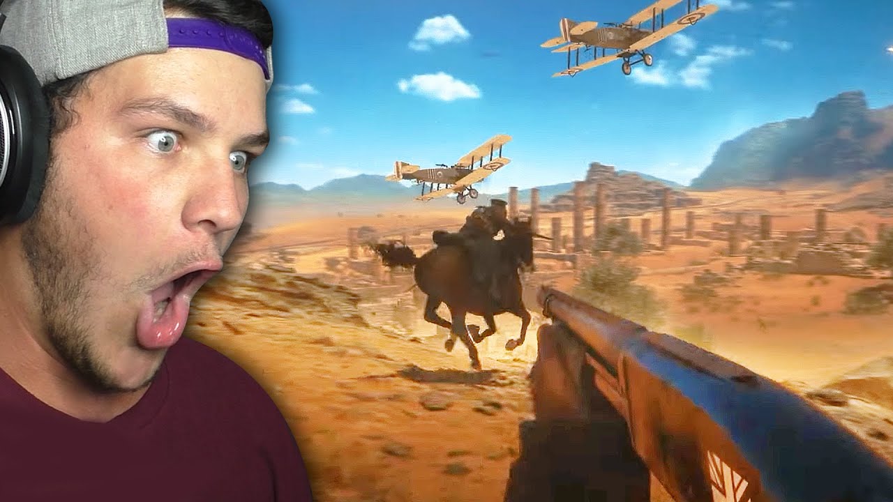 Battlefield 1 Official Gamescom Gameplay Trailer Reaction